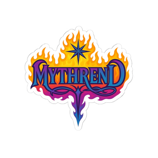 Mythrend Kiss-Cut Stickers | Unique Vinyl Decals for Laptops, Water Bottles, Skateboards, Journal Decoration, Gift Ideas